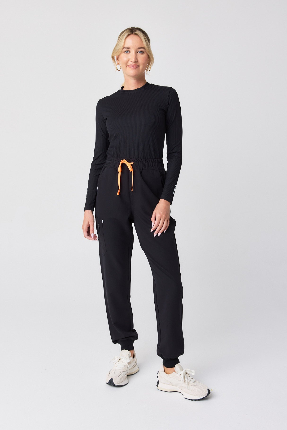 Ribbed Long Sleeve - Black