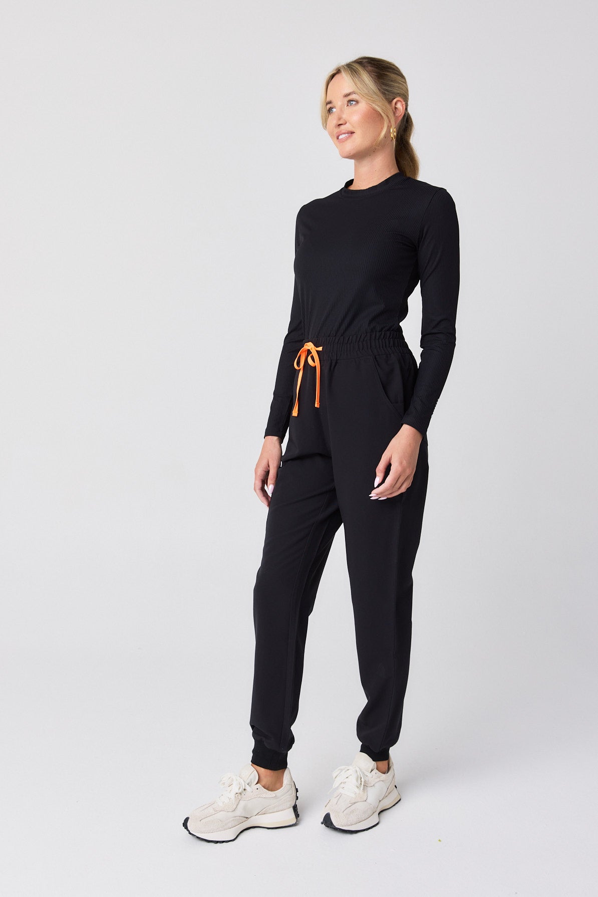 Ribbed Long Sleeve - Black