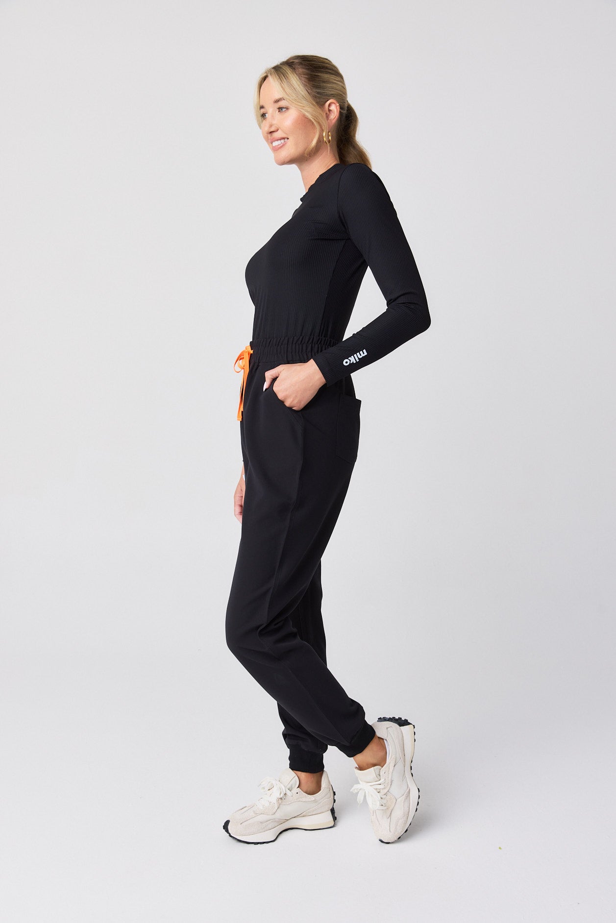 Ribbed Long Sleeve - Black