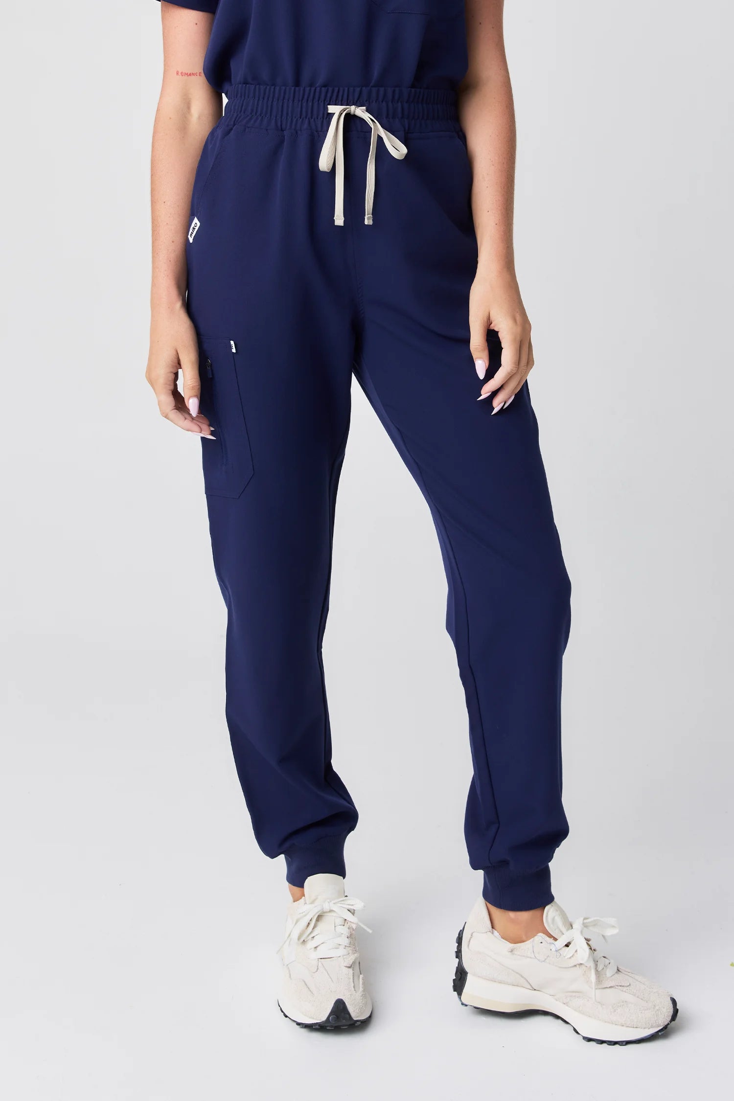 Melrose Multi-Pocket Jogger Scrub Pants V2 - Navy