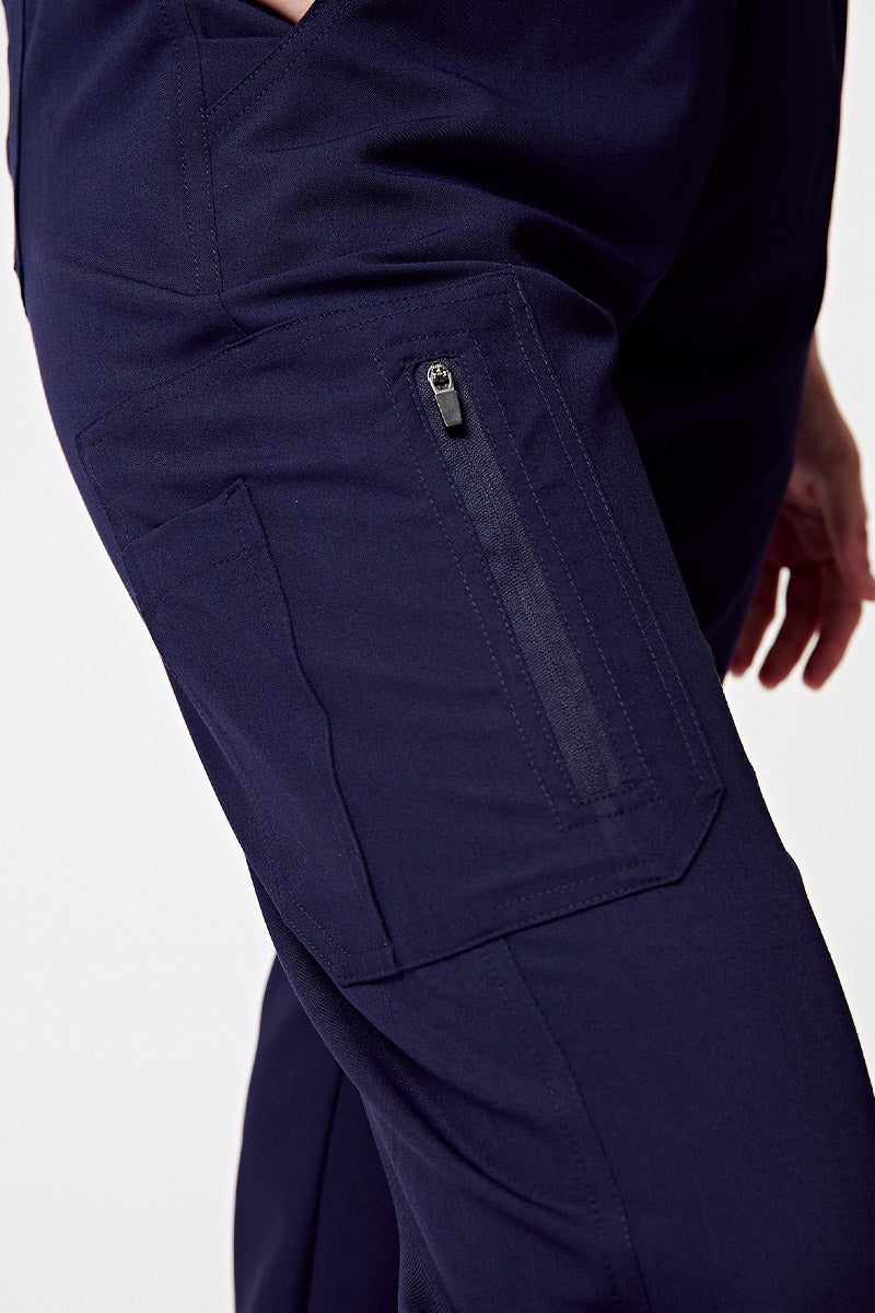 Melrose Multi-Pocket Jogger Scrub Pants - Navy