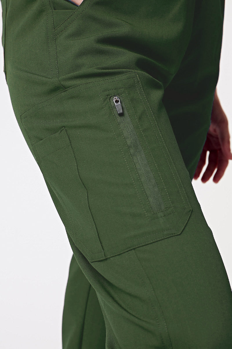 Melrose Multi-Pocket Jogger Scrub Pants - Hunter Green