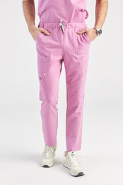 Casper Multi-Pocket Regular Scrub Pants - Dusty Pink