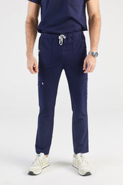 Casper Multi-Pocket Regular Scrub Pants - Midnight Navy